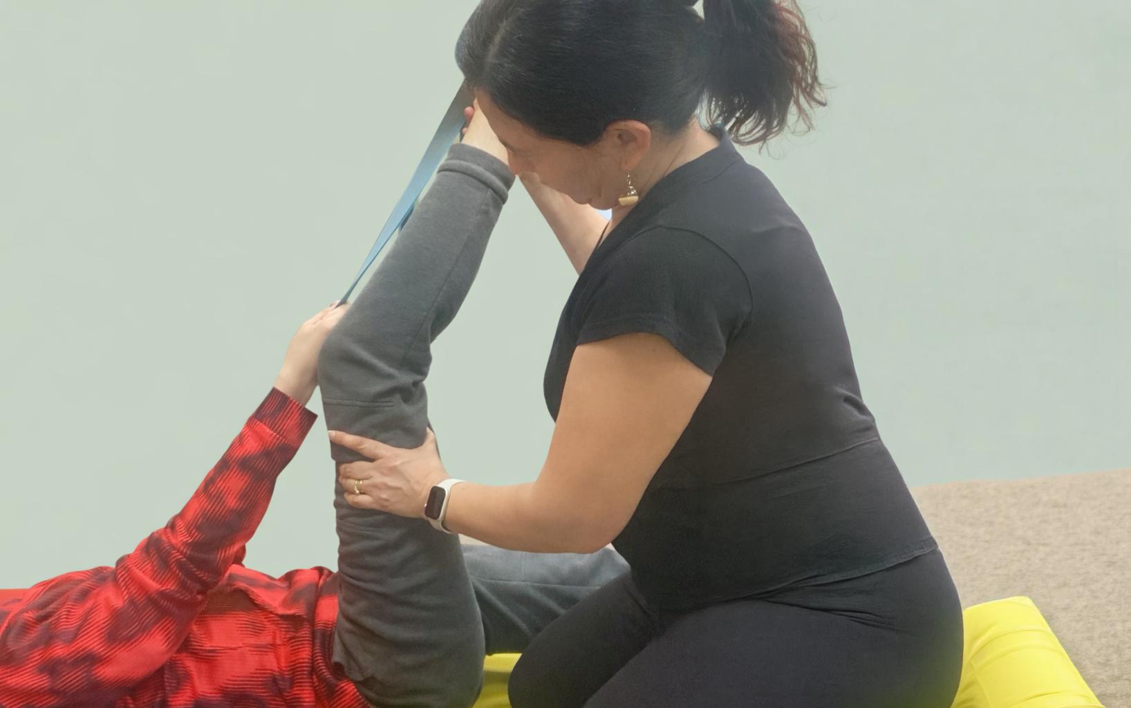 A child in a one-to-one play-based treatment session with a NovaLeap therapist.